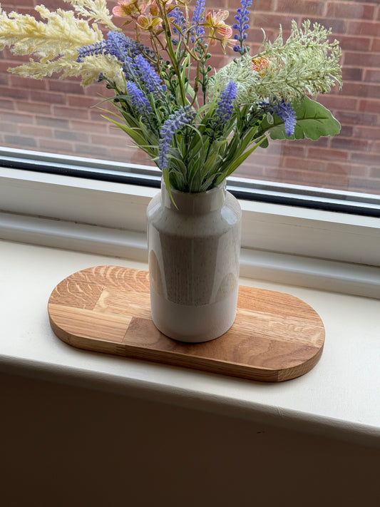 The Alyn Oiled Oak Display Board