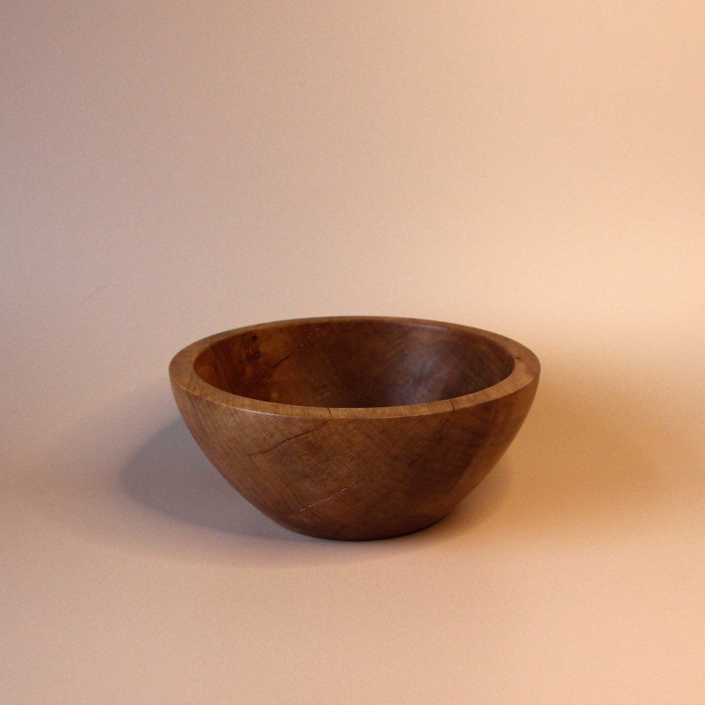 Hand Turned Alder Wood Bowl