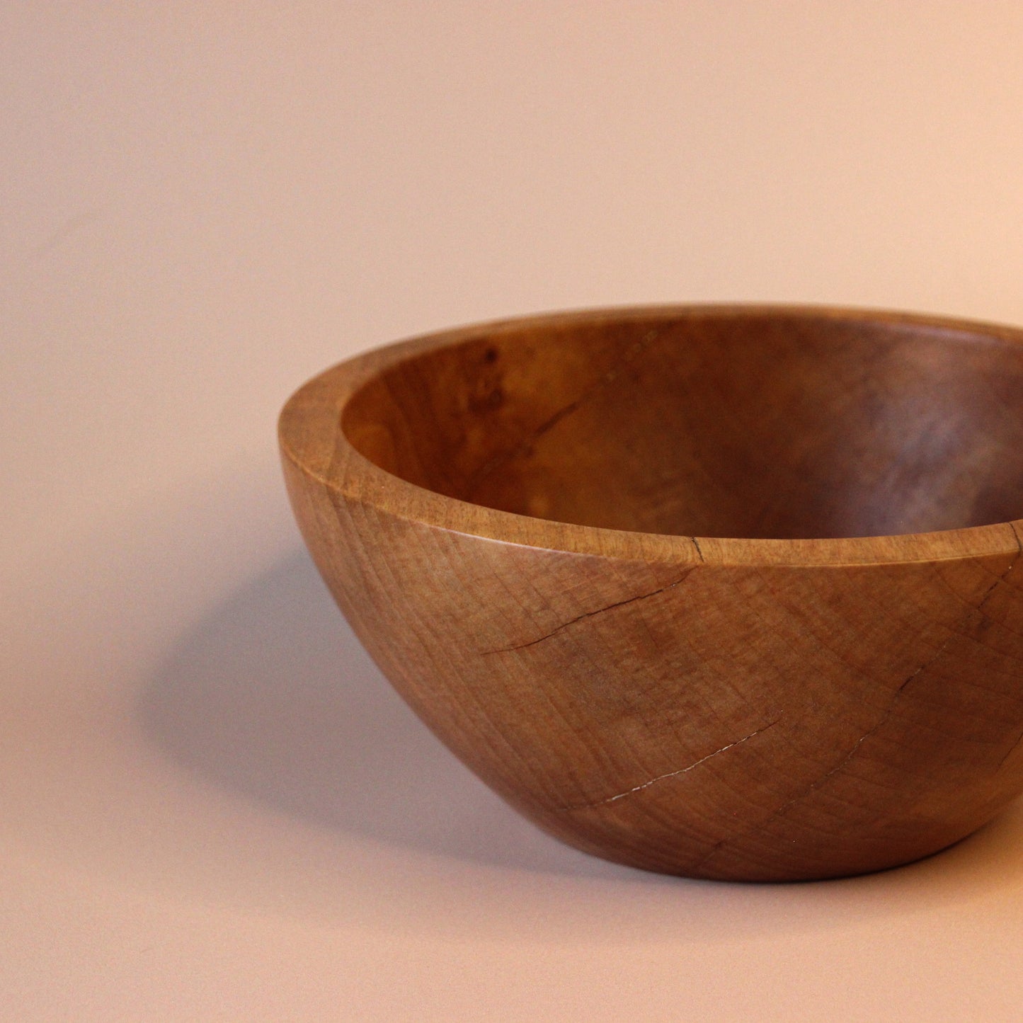 Hand Turned Alder Wood Bowl