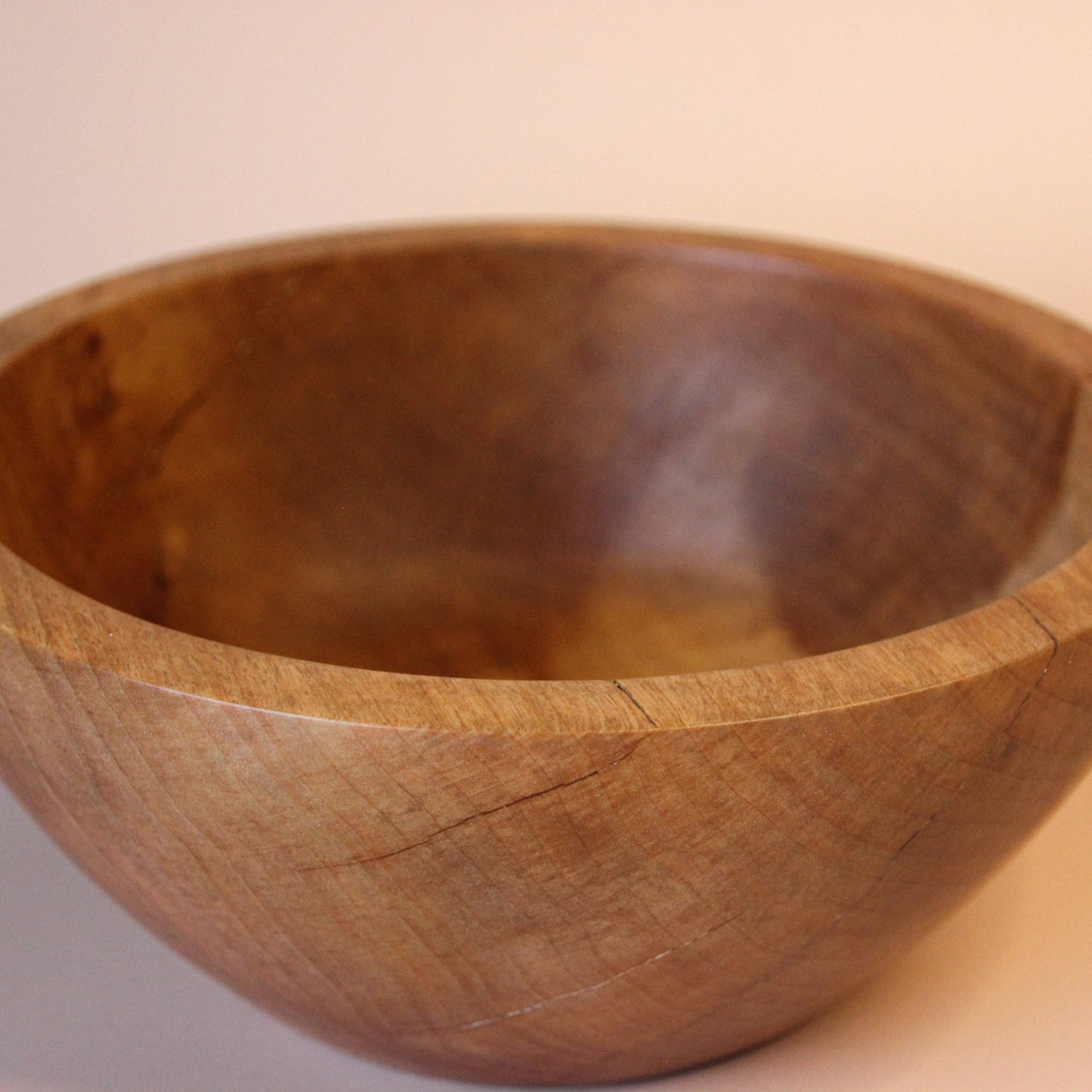 Hand Turned Alder Wood Bowl