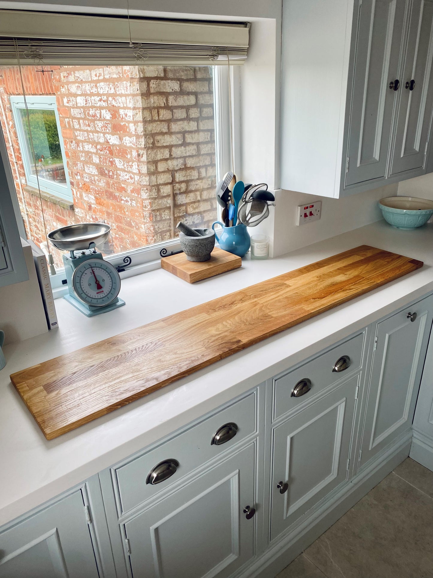 Solid Oak Centrepiece | Wood Kitchen Island Runner