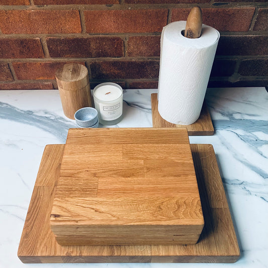 Oak Wooden Chopping Boards - Butchers Block - Oak Breadboards